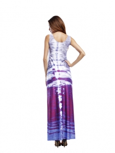 3 Colors S-5XL Long Sleeveless Maxi Dress
