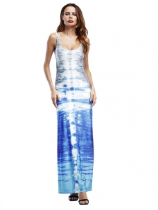 3 Colors S-5XL Long Sleeveless Maxi Dress
