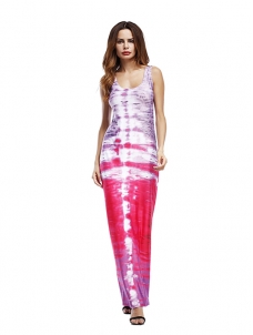 3 Colors S-5XL Long Sleeveless Maxi Dress