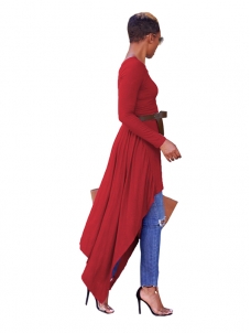 3 Colors S-XXL Long Sleeve Casual Blouse