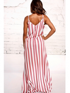 3 Colors S-XXL Long Sleeveless Maxi Dress