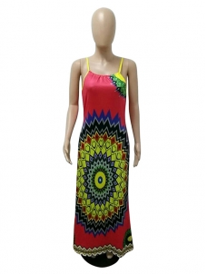 Cheap Woman Dashiki African Print Dress