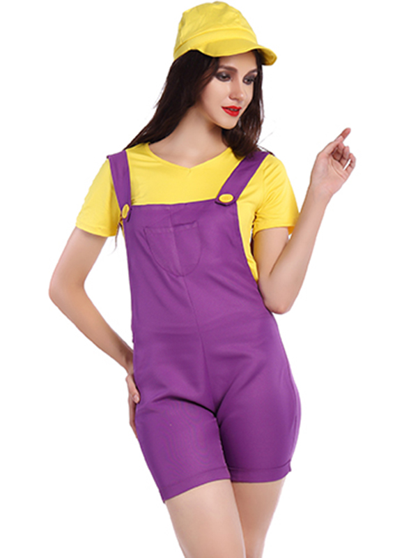  Fashion Women Mario Costume