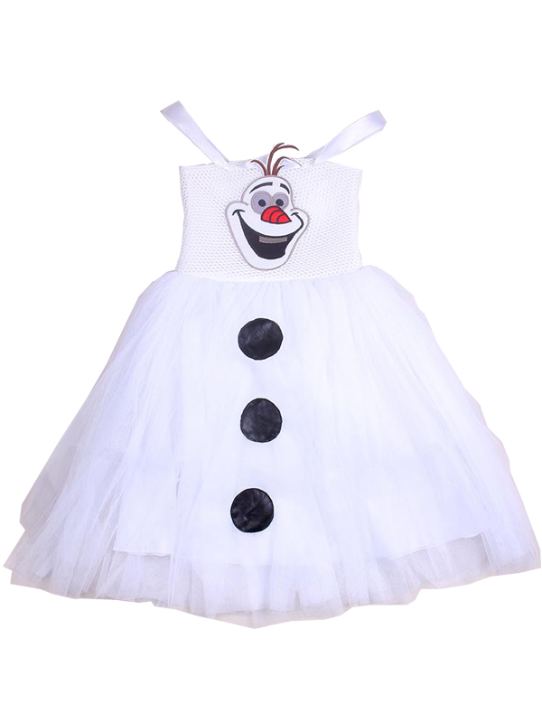 Baby Girls Frozen Olaf  Party Dress Sale by One Lot With Five Sizes