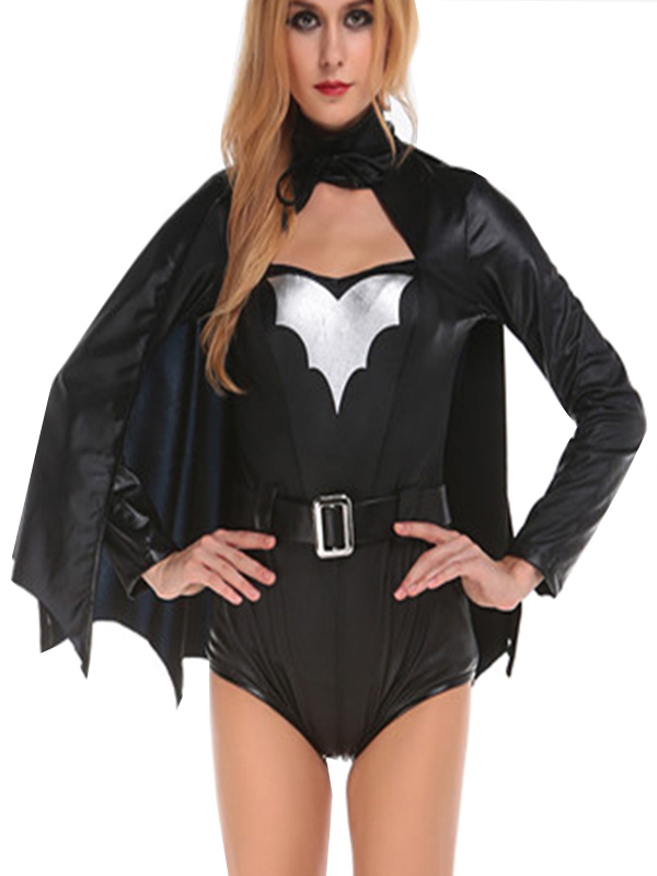 Black Super Batgirl Cosplay Costume