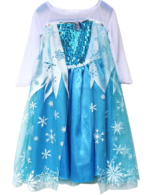 Children Elsa Costume Sale by one lot with Five Sizes