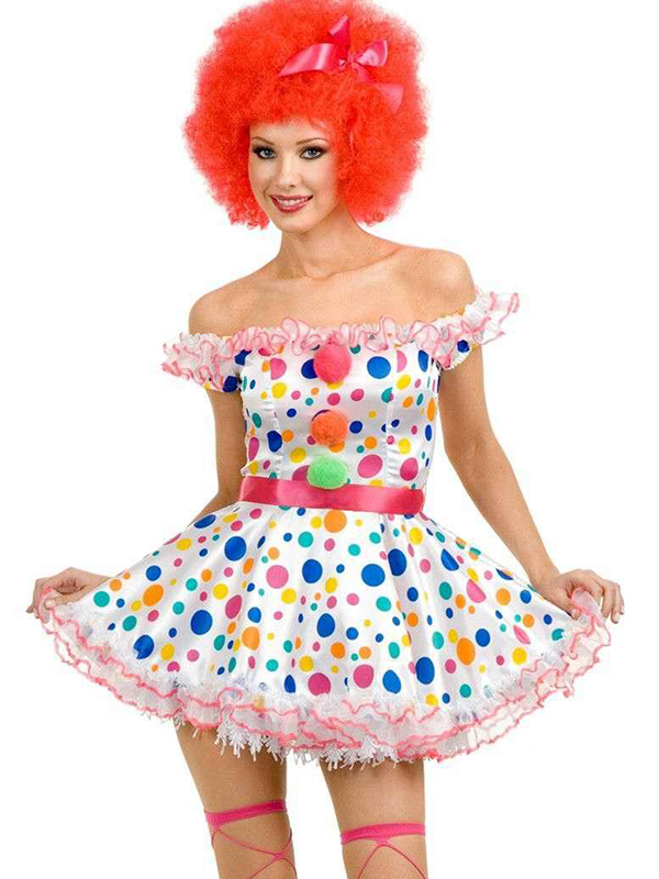 Circus Clown Women Costume