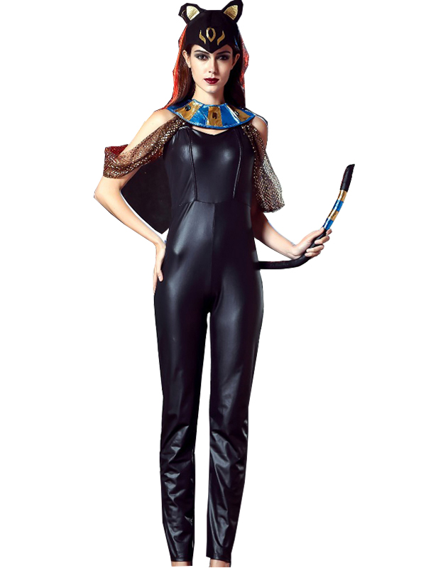 Ladies Cat Costume Catsuit