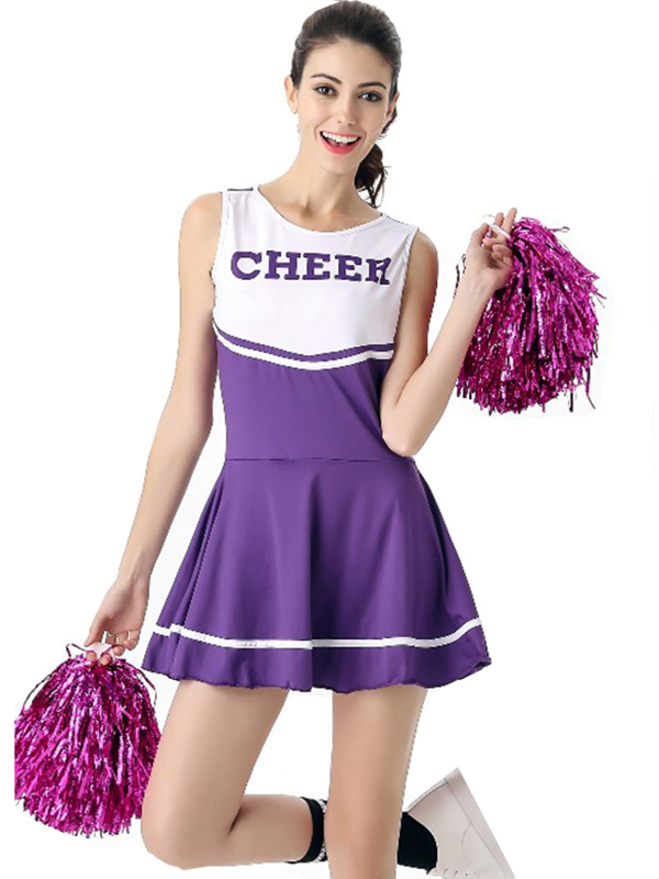 Purple Sexy Women Sport Mini Dress