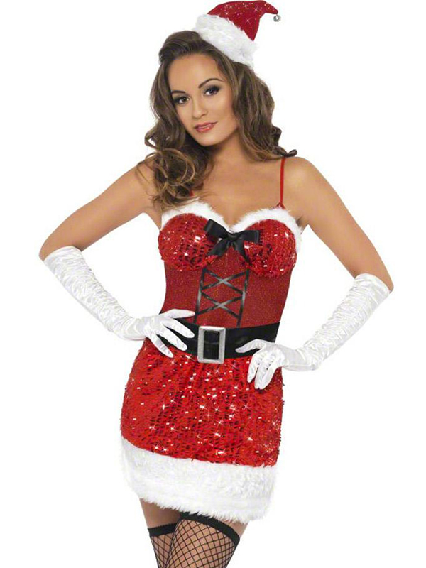 Sequin Santa Costume