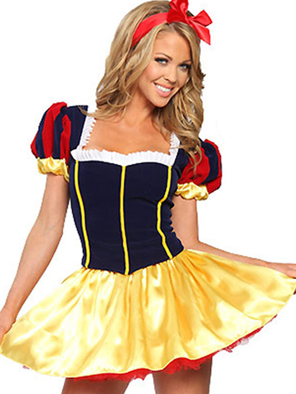 Stylish Lace-up Deluxe Cinderella Costume