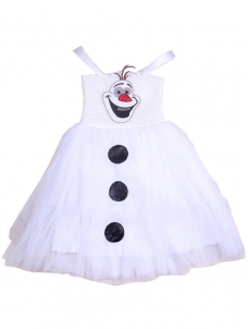 Baby Girls Frozen Olaf  Party Dress Sale by One Lot With Five Sizes