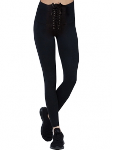 Black S-L High Waist Fitness Yoga Legging