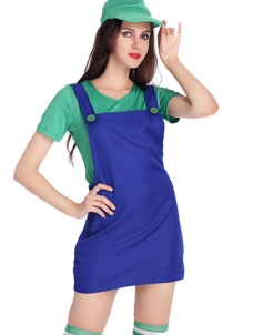 Women Harness Short Pants Mario Costume