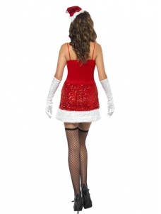 Red One Size Sexy Women Christmas Costume