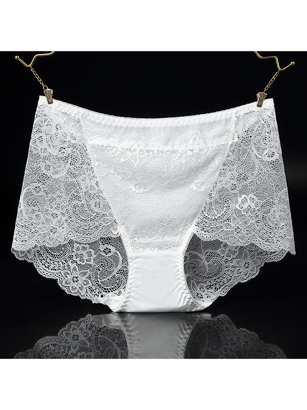 13 Colors M-XL Floral Printing Lace Panties