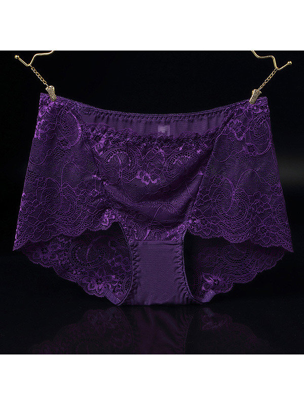 13 Colors M-XL Floral Printing Lace Panties