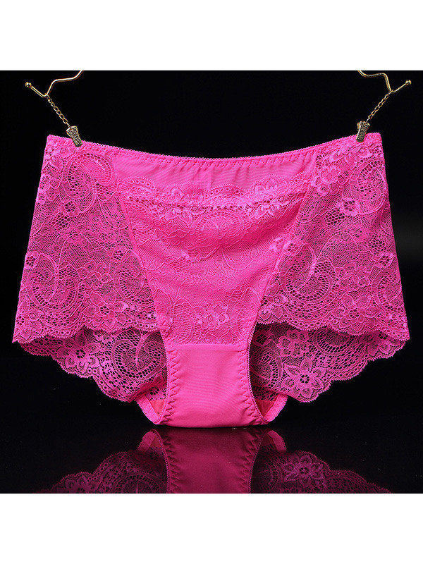 13 Colors M-XL Floral Printing Lace Panties