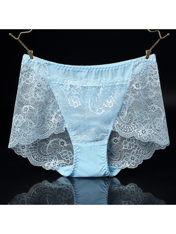 13 Colors M-XL Floral Printing Lace Panties