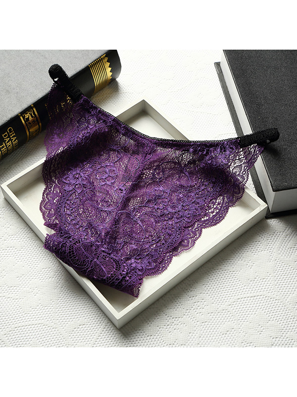 14 Colors M-XL Sexy Floral Lace Panties