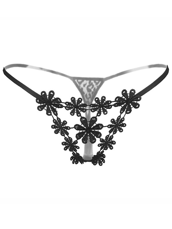 6 Colors One Size Lace Transparent Sexy Panties