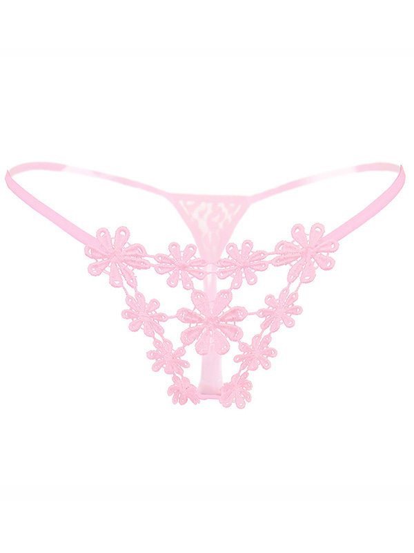 6 Colors One Size Lace Transparent Sexy Panties