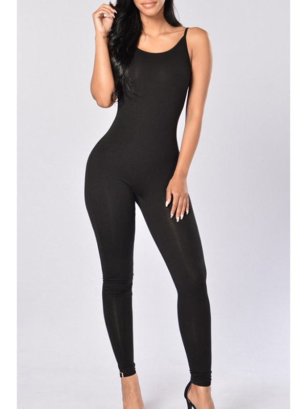 6 Colors Spaghetti Strap Sleeveless Jumpsuits