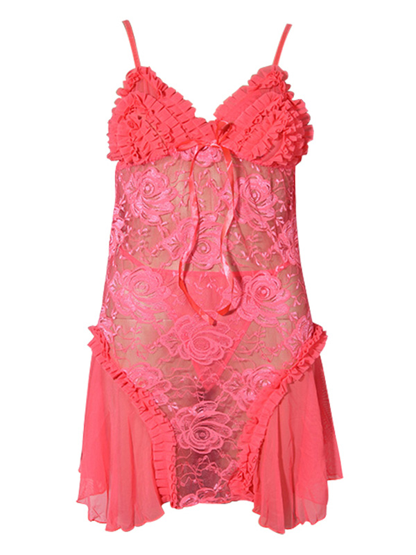 7 Colors One Size Sexy Lace Babydoll Lingerie