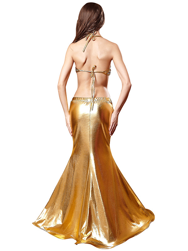 Gold M&L Deluxe Glimmer Mermaid Costume Set