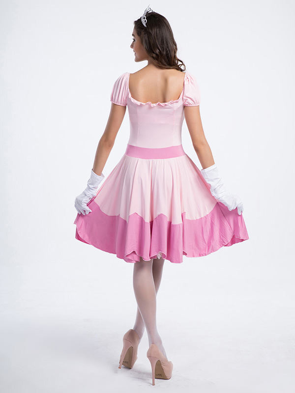 Pink One Size Halloween Cosplay Princess Costume