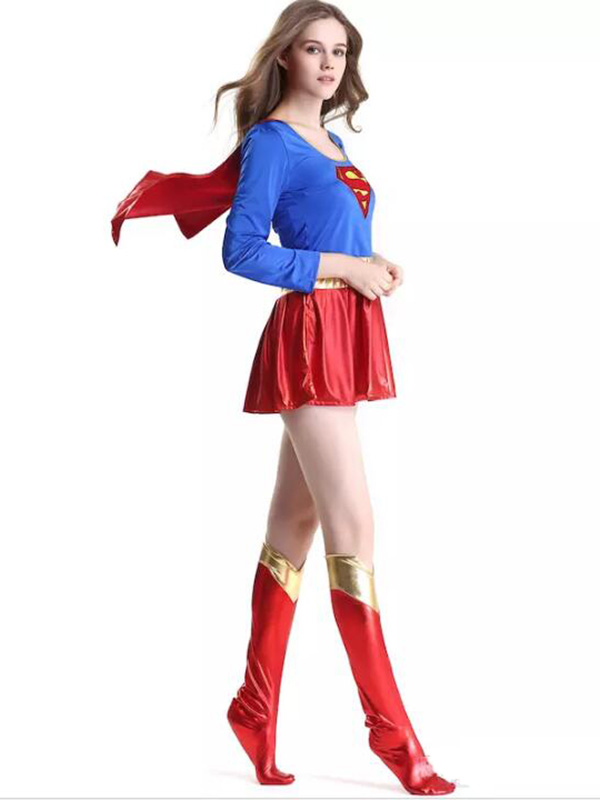 Red M-XXL Fashion Girl Super Heroine