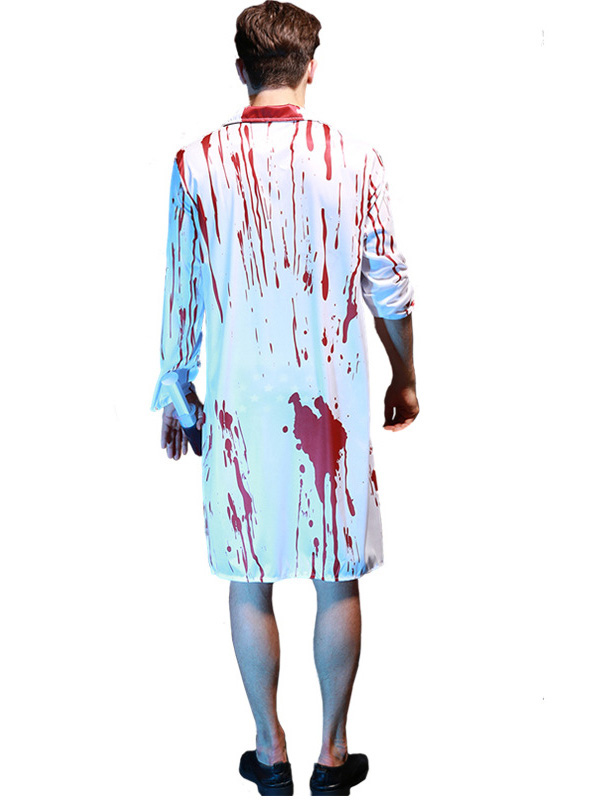 White One Size Men Cosplay Halloween Costume