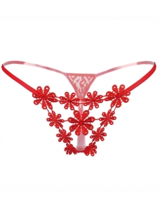 6 Colors One Size Lace Transparent Sexy Panties