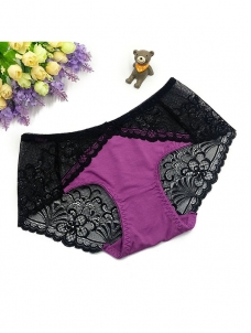 6 Colors One Size Sexy Floral Lace Panties