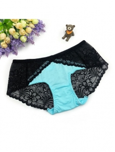 6 Colors One Size Sexy Floral Lace Panties