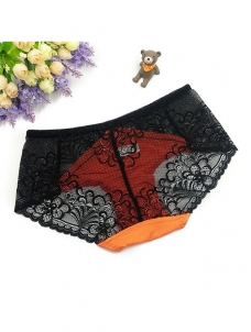 6 Colors One Size Sexy Floral Lace Panties