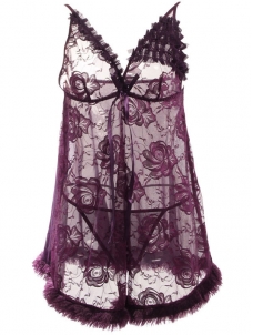 7 Colors One Size Sexy Lace Babydoll Lingerie