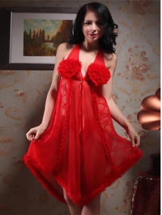 7 Colors One Size Sexy Lace Babydoll Lingerie