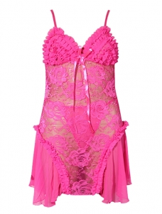 7 Colors One Size Sexy Lace Babydoll Lingerie