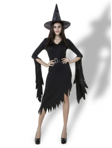 Black M-XL Party Witch Halloween Costume