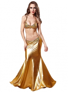 Gold M&L Deluxe Glimmer Mermaid Costume Set