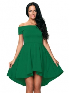 Green S-3XL Fashion Women Off Shoulder Dress