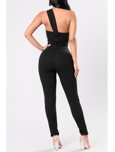 Qmilch Solid Skinny Jumpsuits 