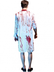 White One Size Men Cosplay Halloween Costume