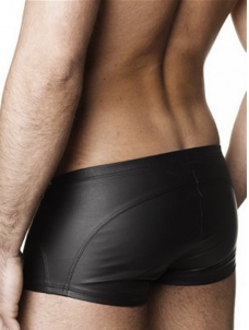 Black Fashion Sexy Vinyl  Men Pant
