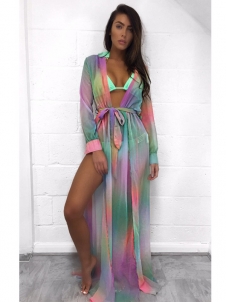 Fashion S-XL Sexy Long Sleeve Maxi Dress