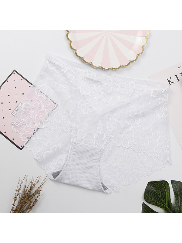 10 Colors M-L Floral Lace Seamless Underwear