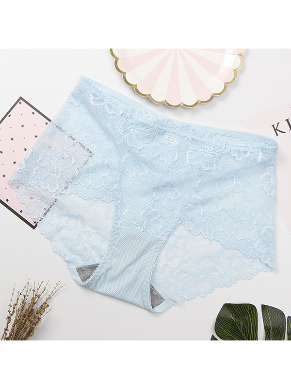 10 Colors M-L Floral Lace Seamless Underwear