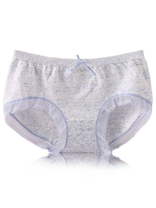 5 Colors One Size Lace Side Seamless Underwear