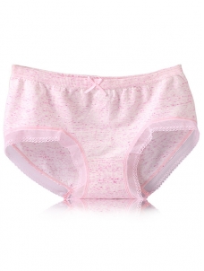 5 Colors One Size Lace Side Seamless Underwear